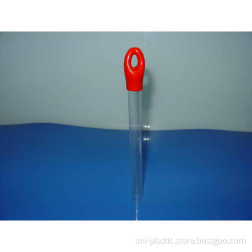 Clear Tubes with hanging cap